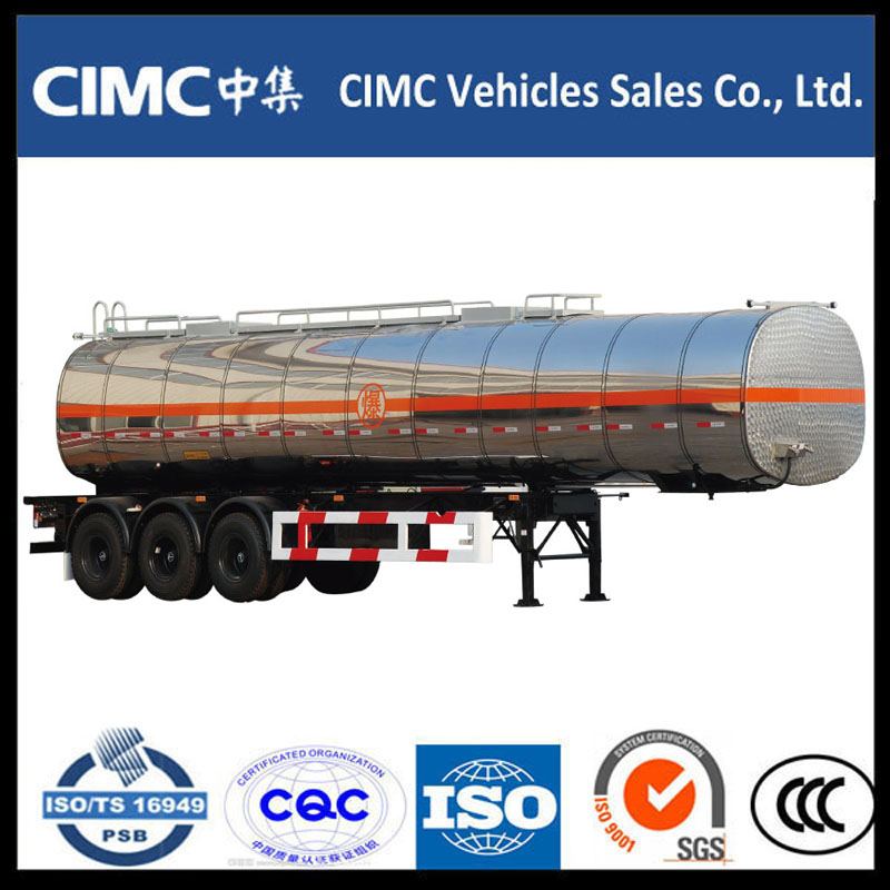 Hot Sale CIMC brandstoftank oplegger